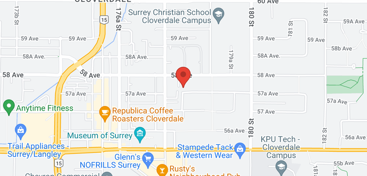 map of 17809 57A AVENUE